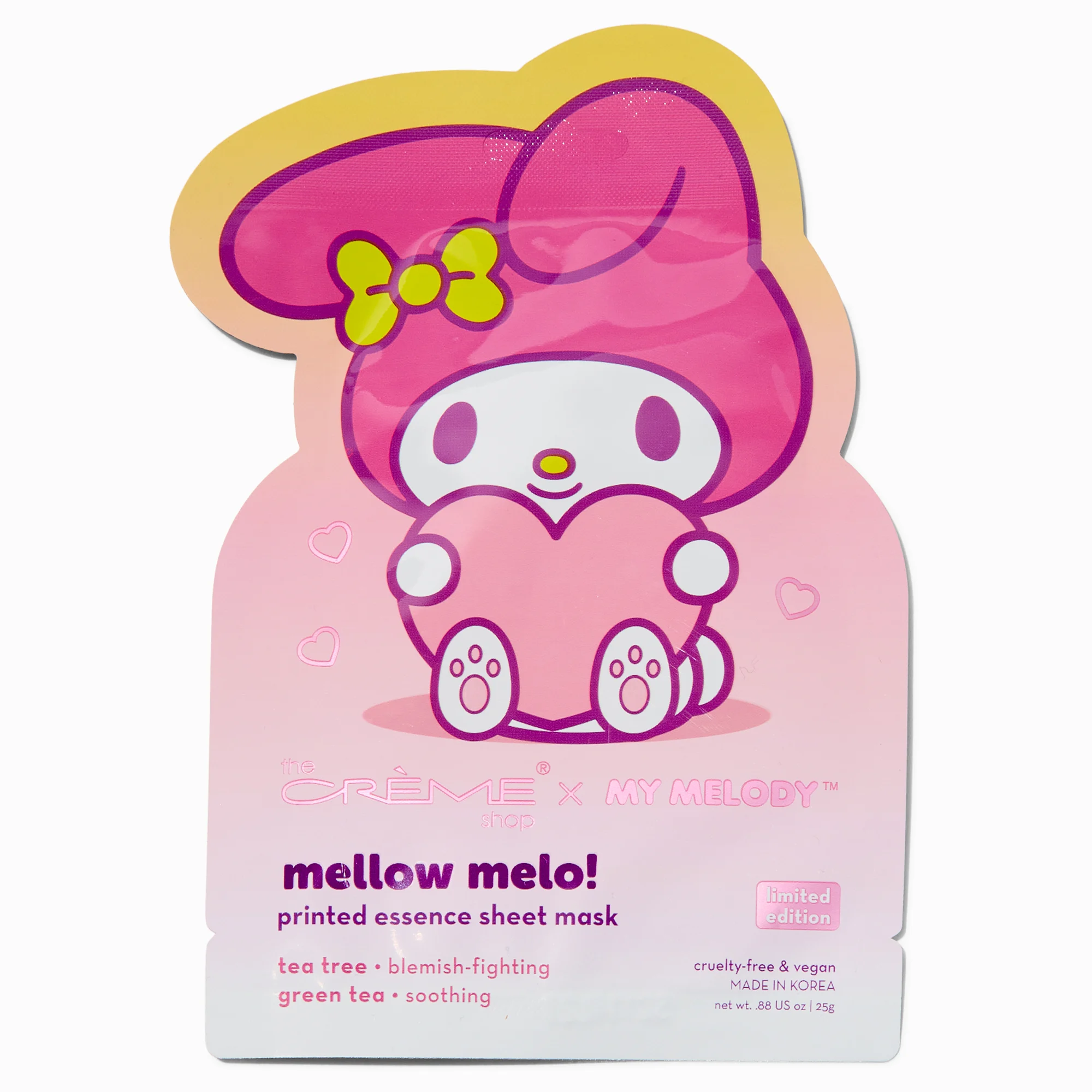 mellow melo! Printed essence sheet mask