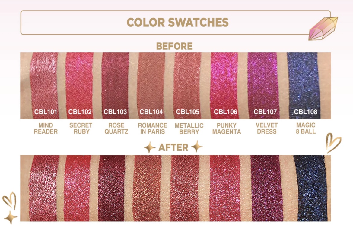 Crystal Burst Liquid Lipstick color Mind Reader - Imagen 4
