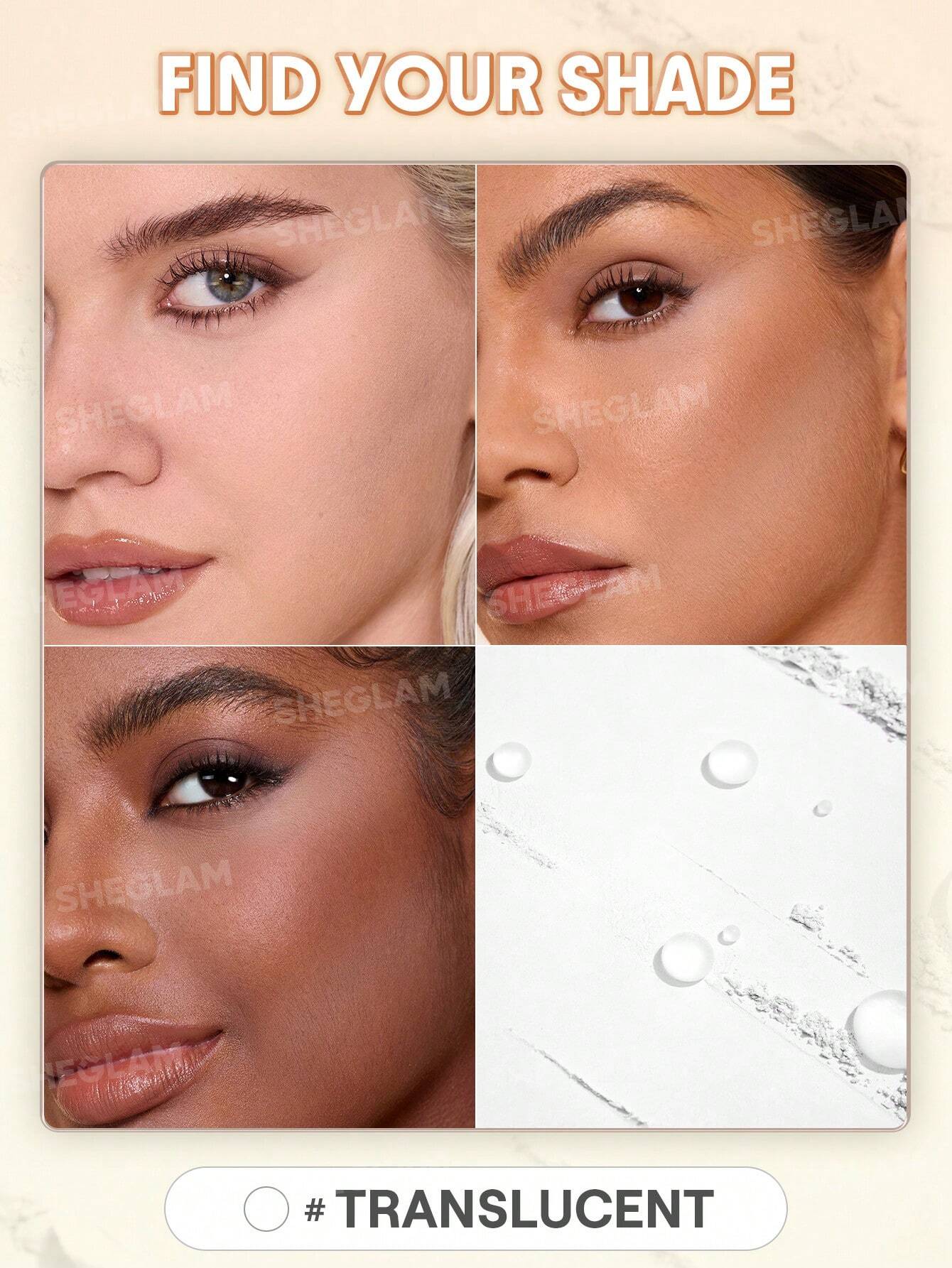 Insta-Ready Ultra-Fine Blur & Lift Setting Powder Duo-Translúcido - Imagen 6